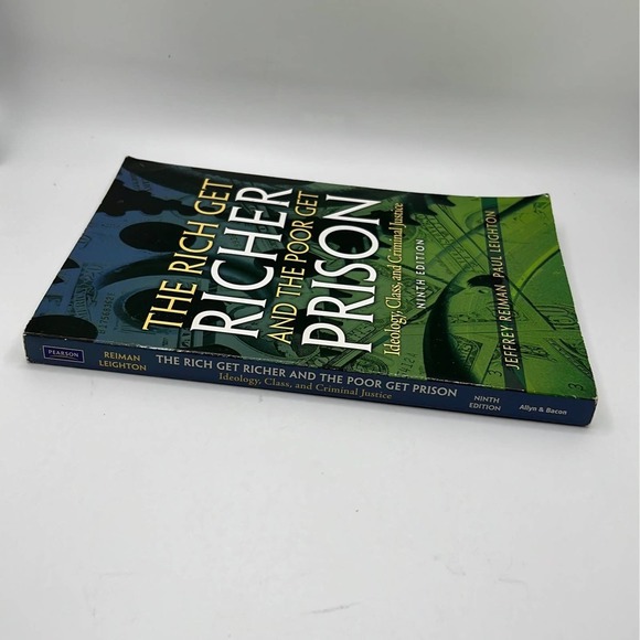 The Rich Get Richer and the Poor Get Prison College Paperback Textbook - Picture 3 of 8